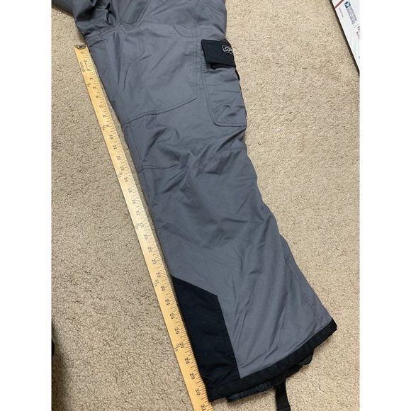 Spyder Mens  XTL Gray Ski Pants Thinsulate Insulation Medium - Picture 9 of 10